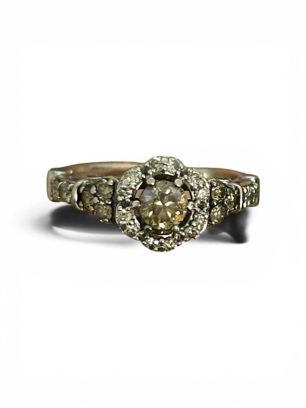 Chocolate diamond ring